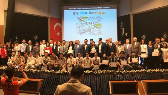 Selimiye Mesleki ve Teknik Anadolu Lisesi "Bir Fikir Bir Proje" Yarışmasında Birinci Oldu