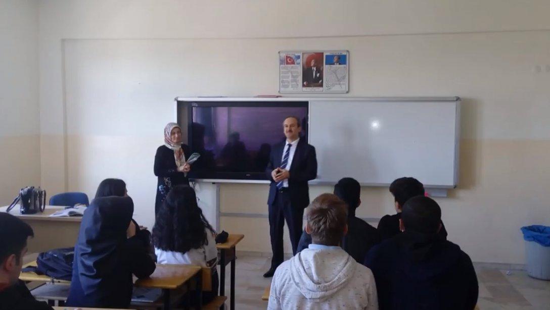 DÖGEP Kapsamında Şube Müdürümüz Erdoğan KABA Okullarımızı Ziyaret Etmiştir