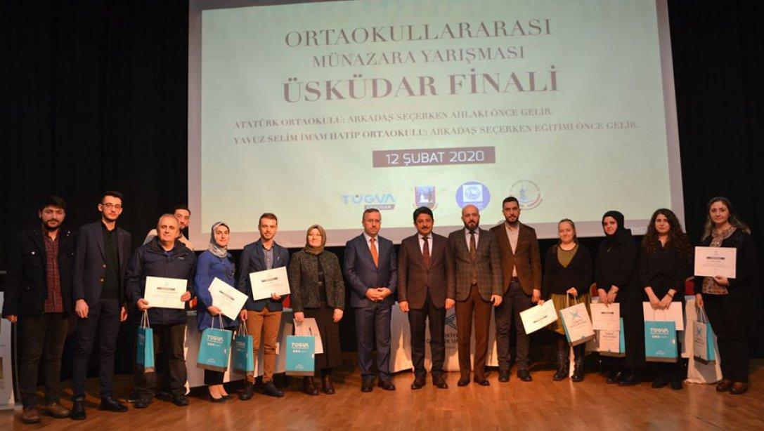 TÜGVA Ortaokullararası Münazara Yarışması Finali ve Ödül Töreni