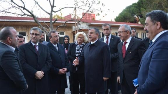 Milli Eğitim Bakanımız İsmet YILMAZ  Ahmet Ratıp Paşa Köşkü Restorasyon Çalışmalarını Yerinde İnceledi