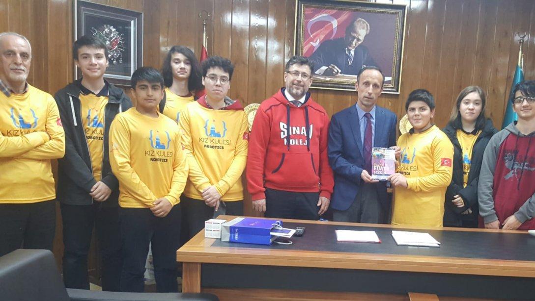 Özel Üsküdar Sınav Anadolu Lisesi Kız Kulesi Robotics takımı Öğrencilerinin Başarısı