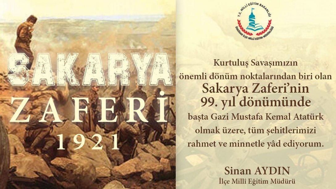Sakarya Zaferi'nin 99. Yıl Dönümü