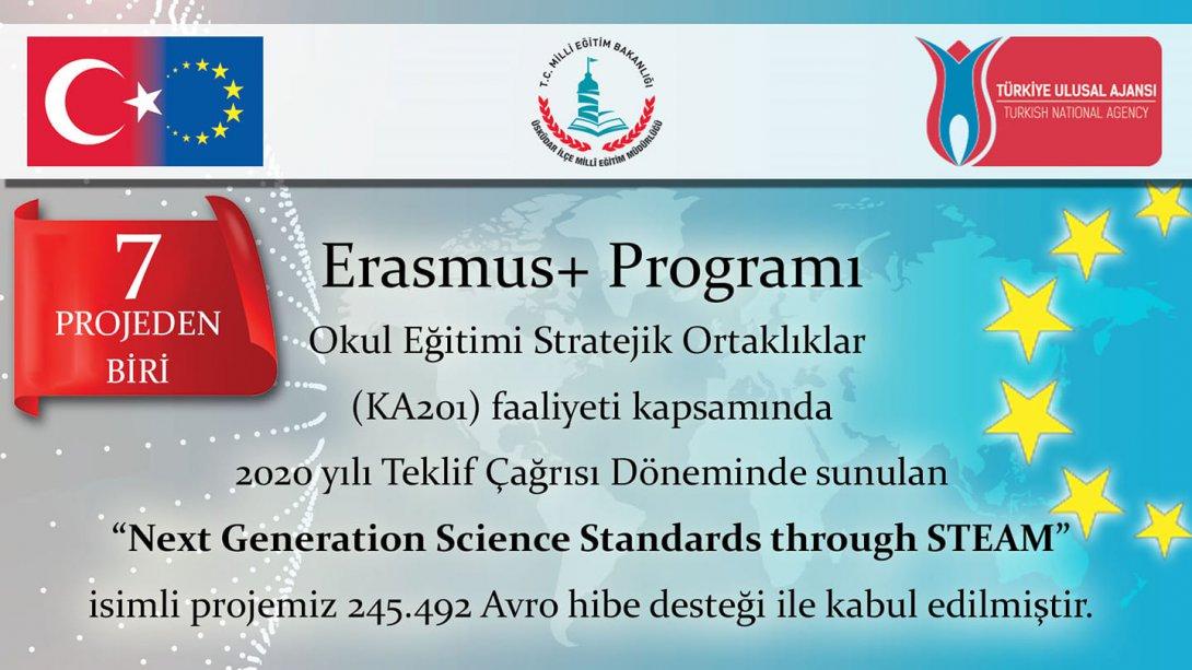 Müdürlüğümüzün ERASMUS + BAŞARISI