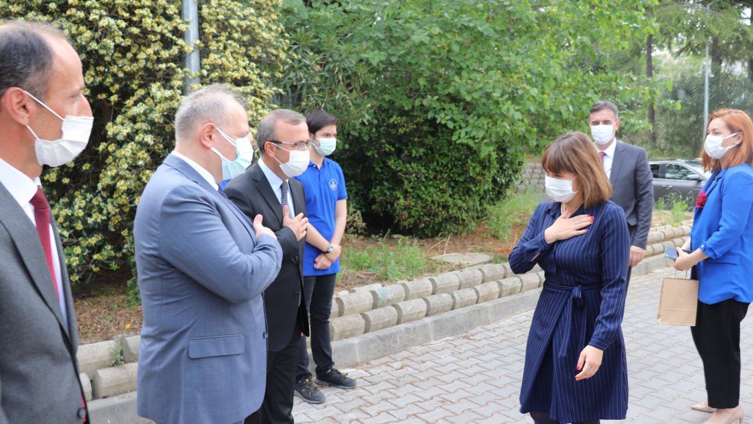 Kuzey Makedonya Cumhuriyeti Eğitim ve Bilim Bakanı Sayın Mila CAROVSKA'nın Ziyareti